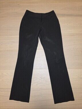 Naf Naf black Pinstripe Straight Leg pants US 4